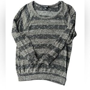 Black and gold sweater